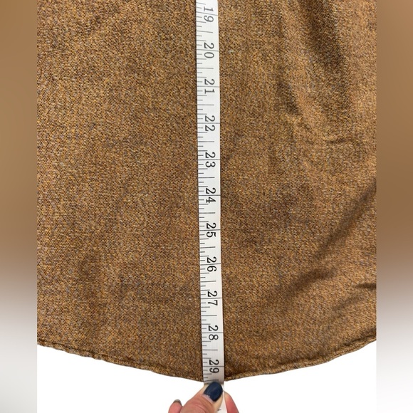 Trictots St Raphael Men’s Medium Brown Cotton Button Down Long Sleeve Shirt N222 - Picture 7 of 8